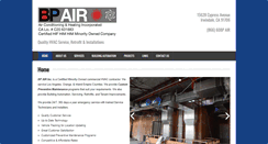 Desktop Screenshot of bp-airhvac.com