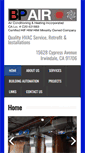 Mobile Screenshot of bp-airhvac.com